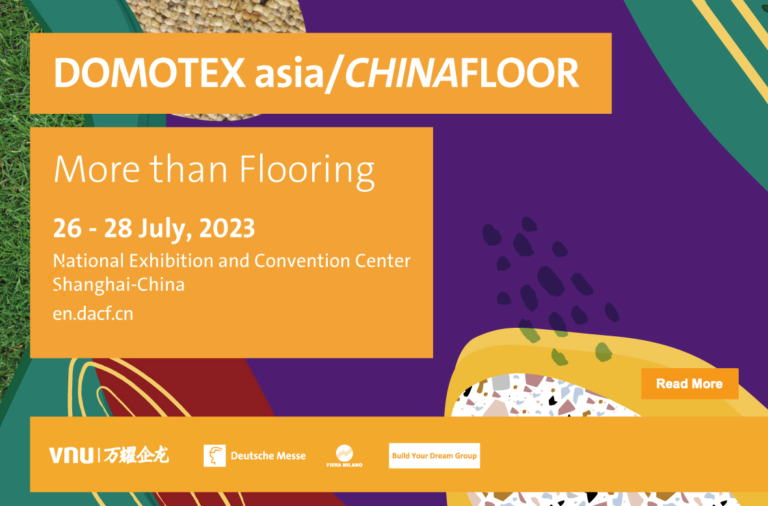 Welcome to visit us in Domotex asia / chinafloor
